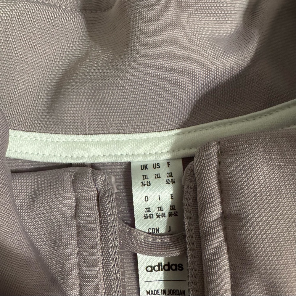 Adidas Purple Track Jacket - Picture 4 of 8